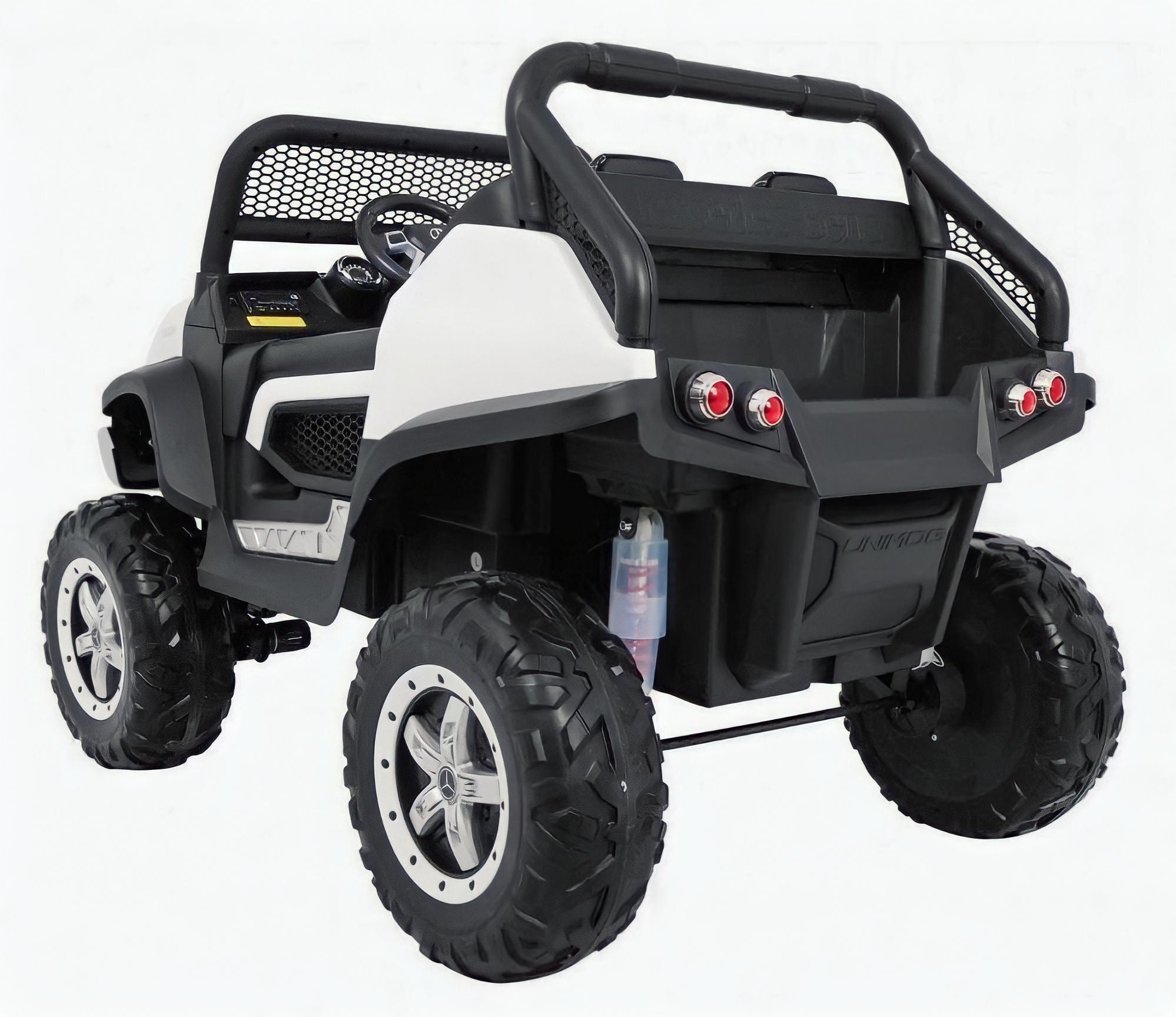 macchina elettrica 2 posti 24V per bambini mercedes UNIMOG