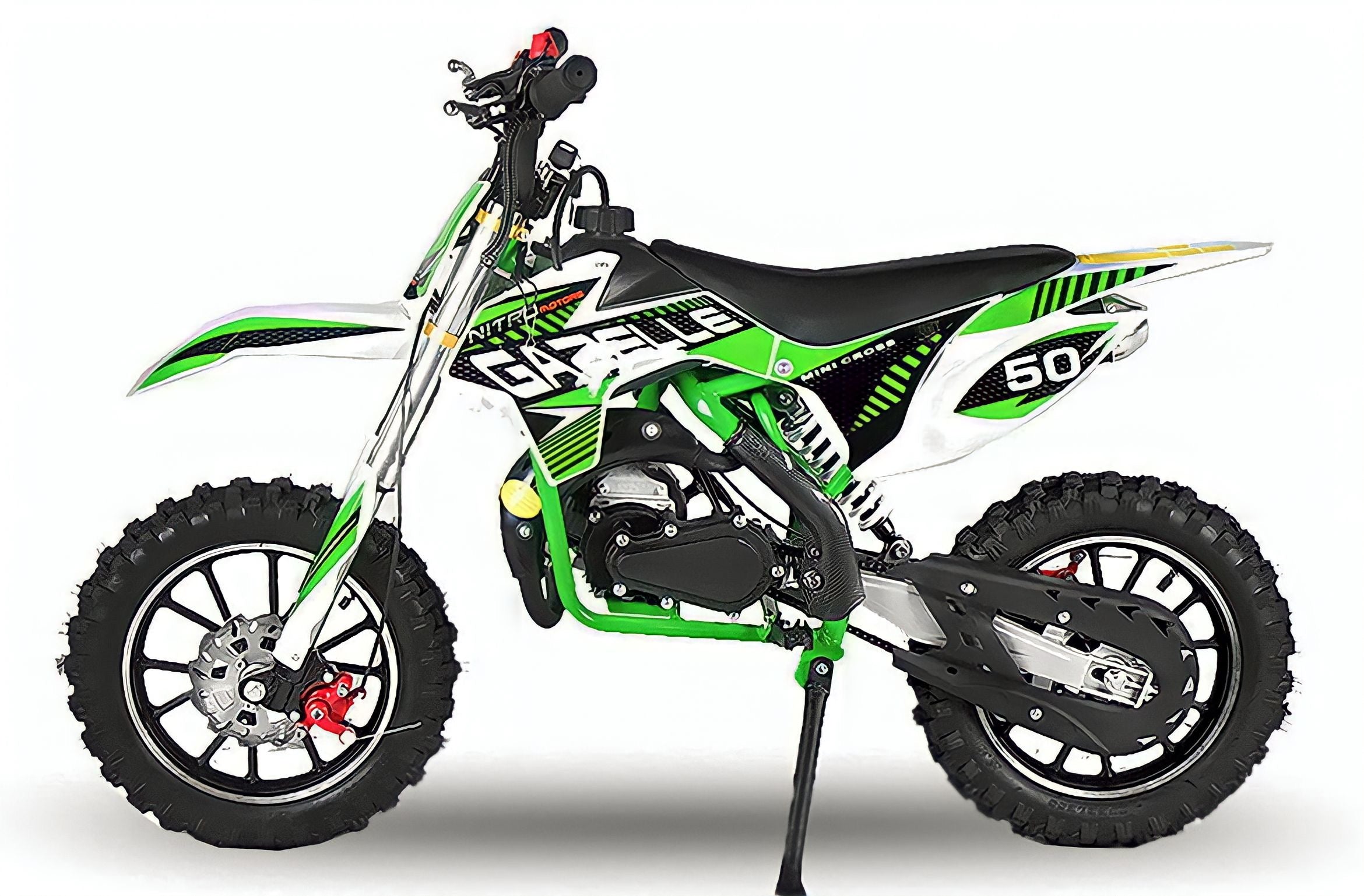 Mini Cross Gazelle Tuning 50cc 2 tempi Cerchi da 10" 40Km/h