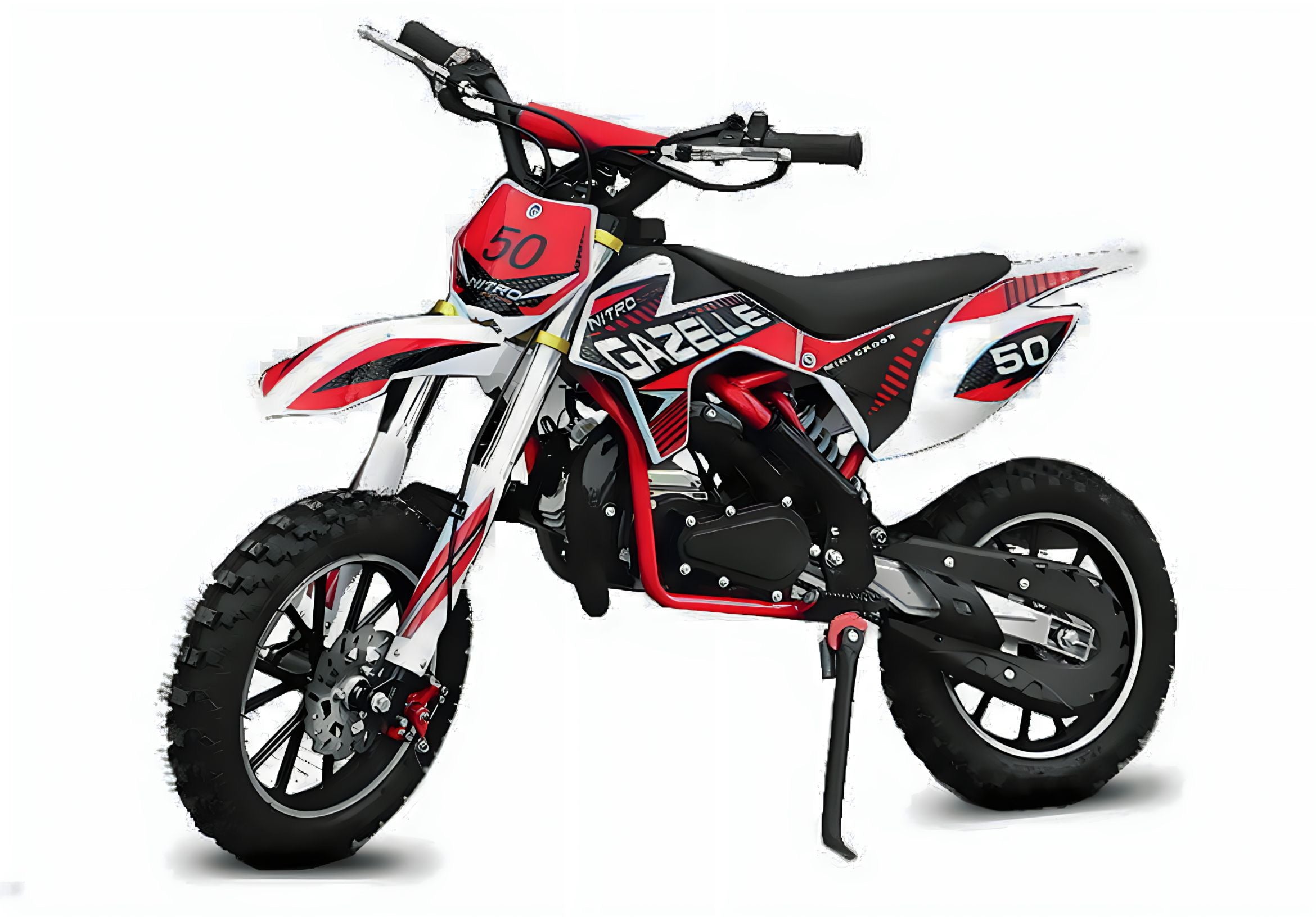 Mini Cross Gazelle Tuning 50cc 2 tempi Cerchi da 10" 40Km/h