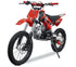 MOTO CROSS PIT-BIKE 125 CC 4 TEMPI 14/17 ROSSA
