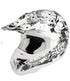 Casco Cross - SC05 - TNT - Caschi DEAD HEAD NERO / BIANCO LUCIDO